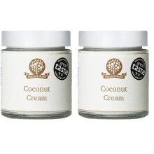 Nutural World - Coconut Cream (170g) Great Taste Award winner (Pack of 2)