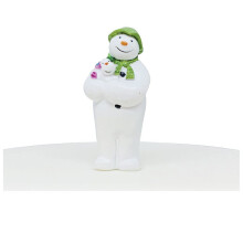 Anniversary House Official The Snowman and The Snowdog Cake Topper, Sturdy Resin Material, Reusable Christmas Decoration, Luxury Boxed Raymond Brigg