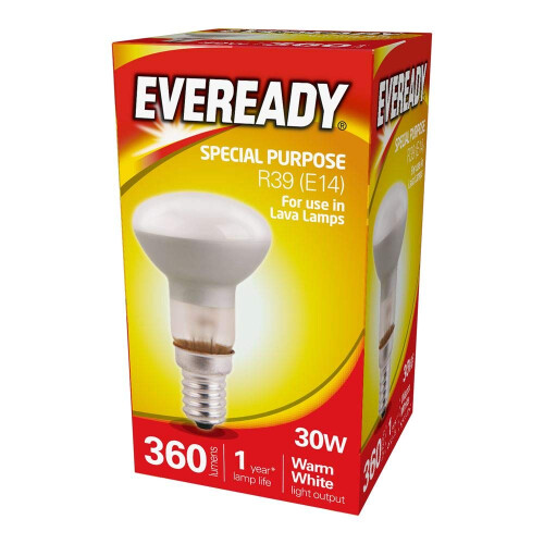 Eveready Eveready ERR3930SES Reflector Bulb, Glass, Silver, E14, 30 W, 1 Piece