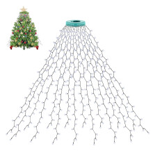 cshare Christmas Tree Lights, 2m * 16 Lines 400 LEDs Fairy Lights Mains Powered with 8 Light Modes,Memory & Timing Function,Waterproof for 1.5-3M(5-1