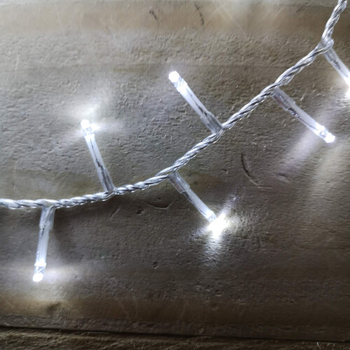 Premier Premier 1000 LED 25m TreeBrights Christmas Lights Cool White Clear Cable 2