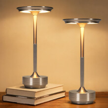 Cordless Table Lamp Set of 2,Rechargeable Touch Lamps Bedside Lamps,3000-6000k Dimmable Waterproof Wireless LED Table Lamp,Protable Battery Operated