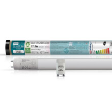 Crompton Lamps 4ft LED T8 Tube, 6500K Daylight, 17.5W (36W Equivalent), Replacement Fluorescent Tubes for LED Batten Light, Ceiling Strip Lights, Gar