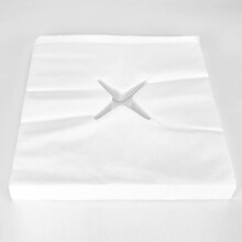 200 Count Disposable Massage Table Face Cradle Covers, Ultra Soft Breathable Universal Fit for Spas