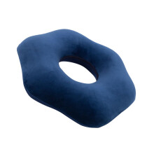 Portable Seat Pad Memory Foam Donut Pillow for Tailbone Pain Relief Bolster Cushion MultiFunctional