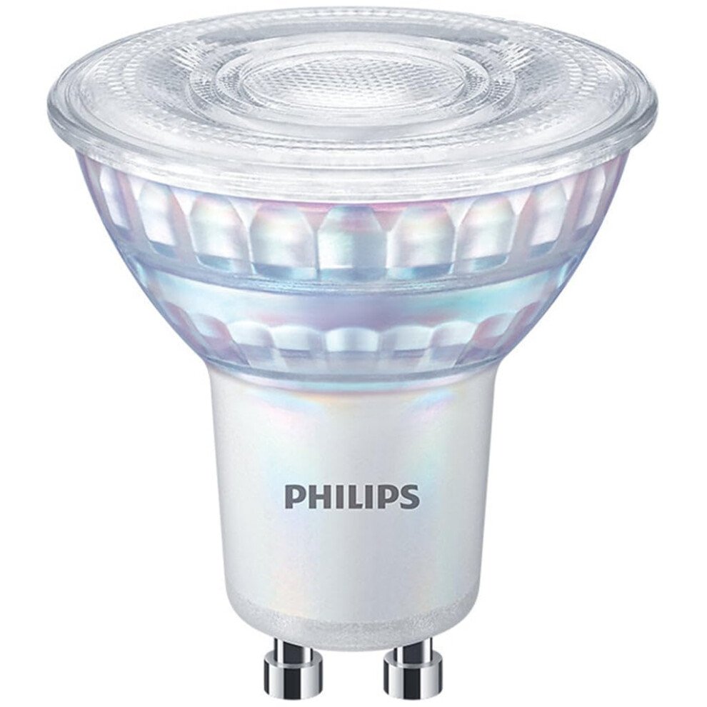 Philips Led Classic Dimmable Spot 2 Pack [Gu10] 2.6W - 35W Equivalent, 220 - 240V, Warm Glow, 2200 - 2700K Light