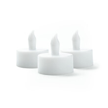 Status Hallein Tealight LED Candles | 72 Pack of Warm White LED Candles with Flicker Effect | Battery Operated | HALLEIN6PK12