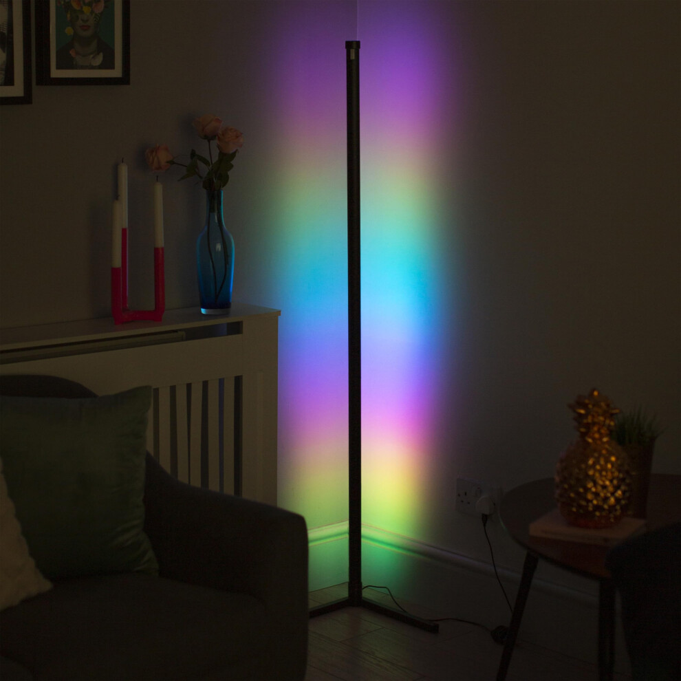 Red5 Corner Floor Lamp Sound Reactive Colour Changing Led With Remote Control 96092927