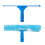 2 in 1 Window Cleaning Squeegee with Microfiber Scrubber for Glass Doors Mirrors and Windshields 1