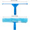2 in 1 Window Cleaning Squeegee with Microfiber Scrubber for Glass Doors Mirrors and Windshields 5