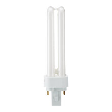 18W Compact Fluorescent Lamp 4 Pin PLC G24q-2 220V Light Bulbs Cool White 4000K 1200LM 2U Double Turn Tube Energy Saving Lamp CFL Bathroom Light Bulb