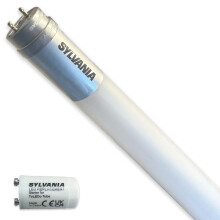 SYLVANIA LED T8 Tube 60 cm 4000 K Neutral White Neon Tube Replacement 900 Lumen 6.6 Watt Bulb with Starter