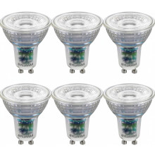 SYLVANIA RefLED Platinum GU10 LED Light Bulb, Dimmable, 2.2W, 350 Lumens, Ultra Efficient Energy Class B, Ultra Long 50,000 Hour Life, Warm White 300