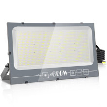 Probapro 600W Led Floodlight Outdoor, 60000LM 6000K Cold White Spotlight, IP65 Waterproof LED Security Lights for Backyard, Garage, Workshop