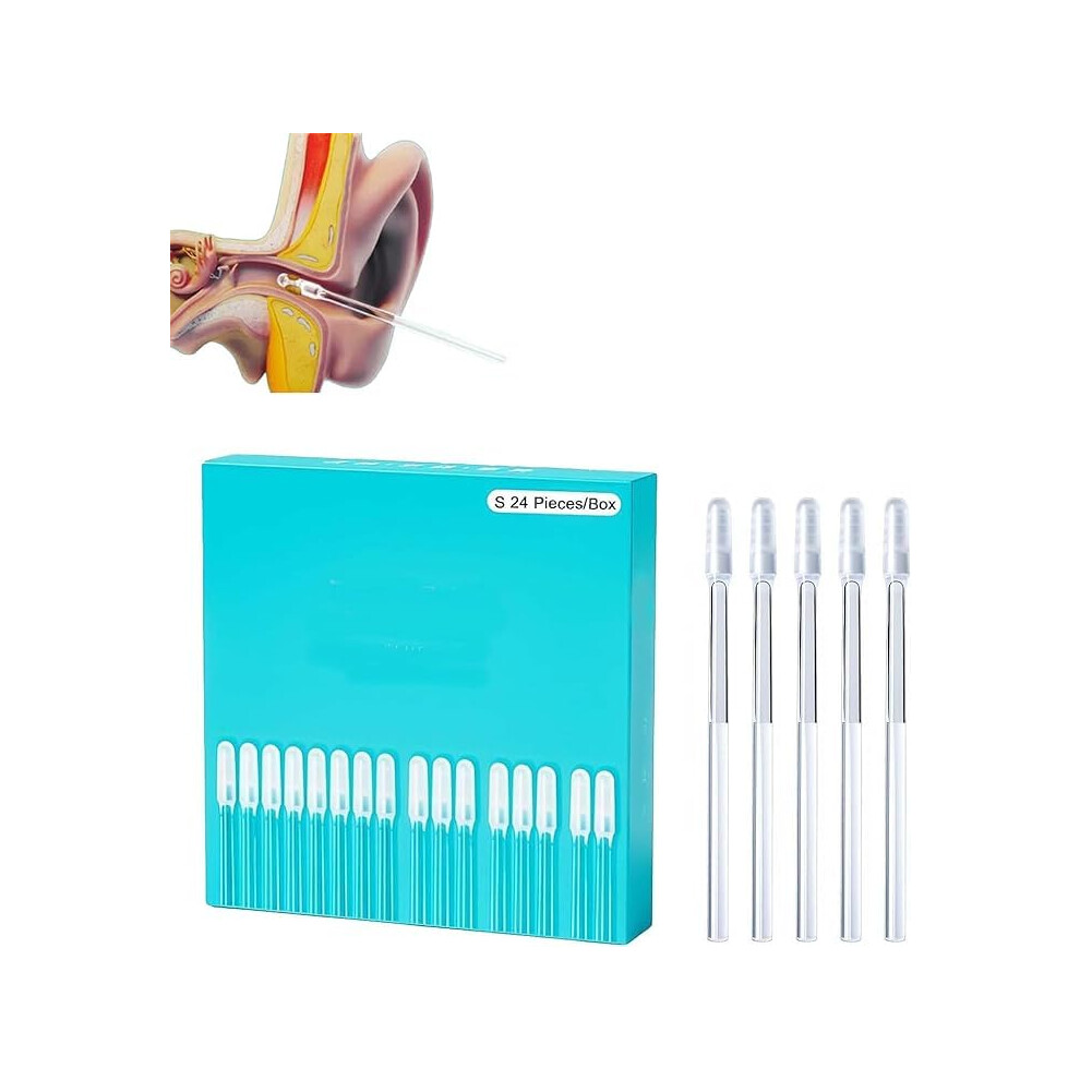 Ear Wax Removal Tool with Safe Adhesive Tip, Reusable Washable Ear Cleaner for Adults and Kids (1pc)