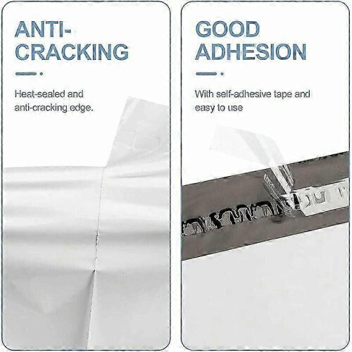 100PCS Plastic Shipping Envelopes, A3 Size, for Vinted and Parcel Delivery 2