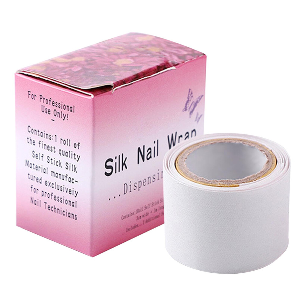 Silk Nail Wraps for Broken Nails, Breathable Nail  Wraps with Seamless Natural Finish