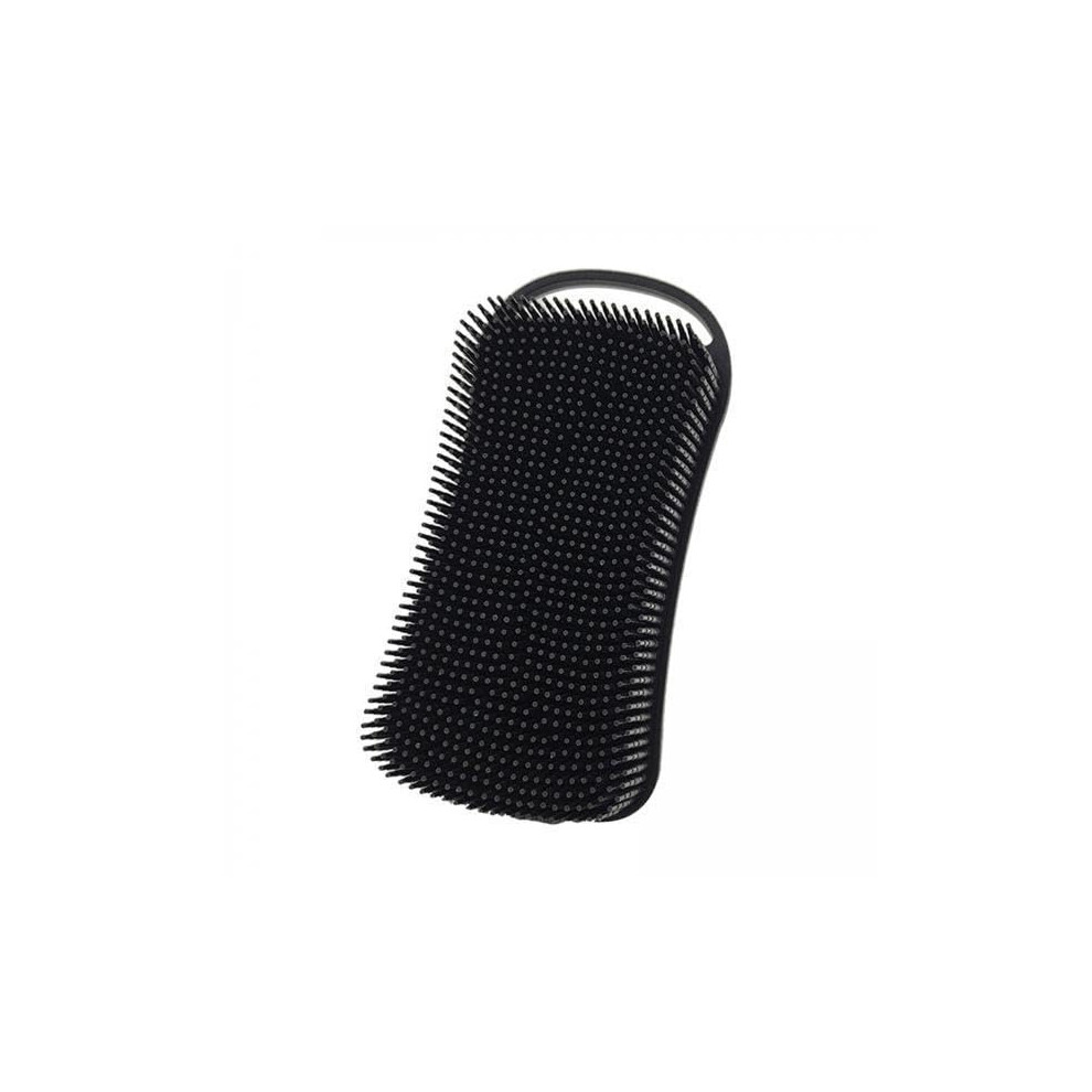 4 Pack DualSided Silicone Body and Scalp Brush for Shower with Gentle Exfoliation and Massage