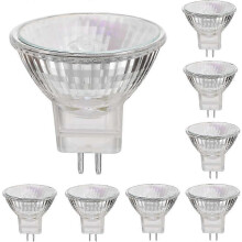 MR11 12V 35W halogen lamps GU4 spot base 2800K warm white, dimmable, pack of 8