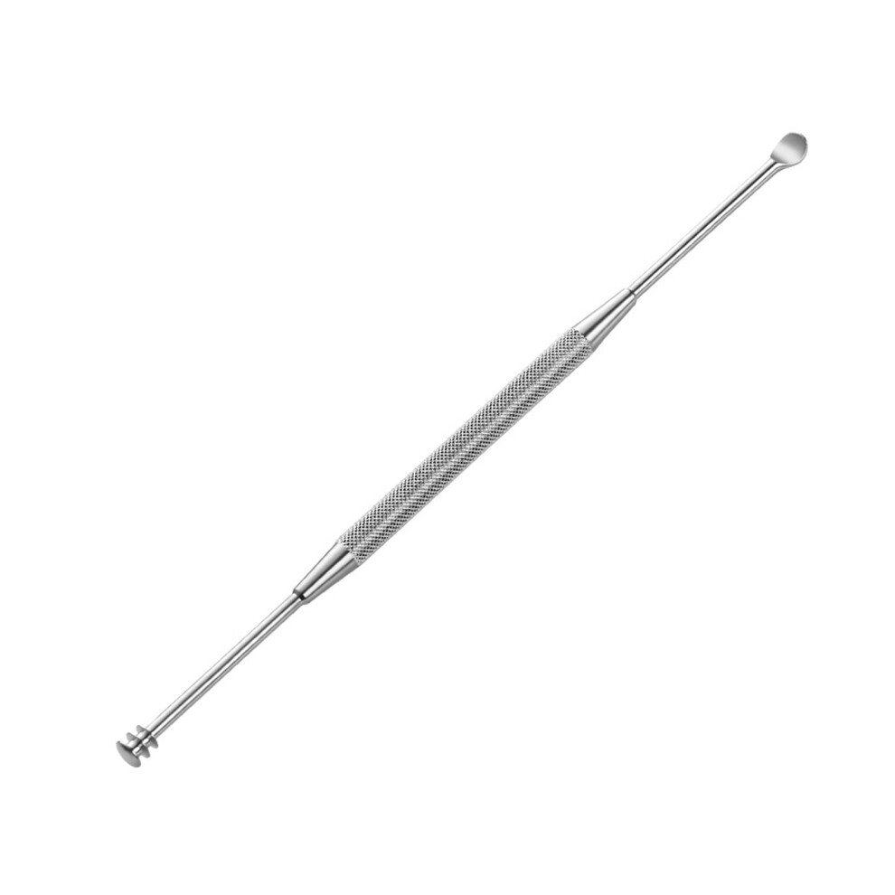 Gold/Silver Ear Wax Removal Tool Stainless Steel Dualend 360 Spiral Cleaner Reusable Metal Ear Pick