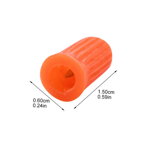 Eyelash Extension Glue Nozzle Tips with Piercing Needle Pins, AntiClogging Replacement Caps 20pcs 1