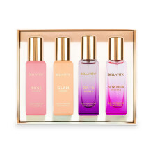 Luxury Perfume Gift Set for Women, 4x20ml Floral Fruity Long Lasting Eau De Parfum Collection