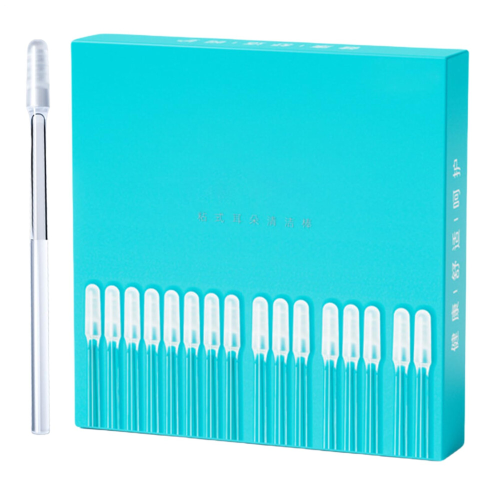 Ear Wax Removal Tool Set with Gentle Adhesive Tips, Safe Reusable Ear Cleaner for Adults and Kids