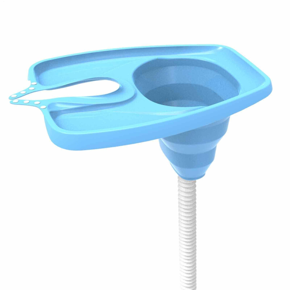 Portable Foldable Shampoo Basin with Drain Tube for Elderly and Bedridden Hair Washing