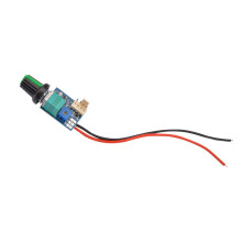 DC12V 4P PWM Fan Speed Controller Knob Control for CPU Case Fans, Noise Reduction, Heat Dissipation, Model B