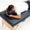 Adjustable Massage Table Face Cradle Cushion with Memory Foam Headrest and Easy Clean PU Cover 2