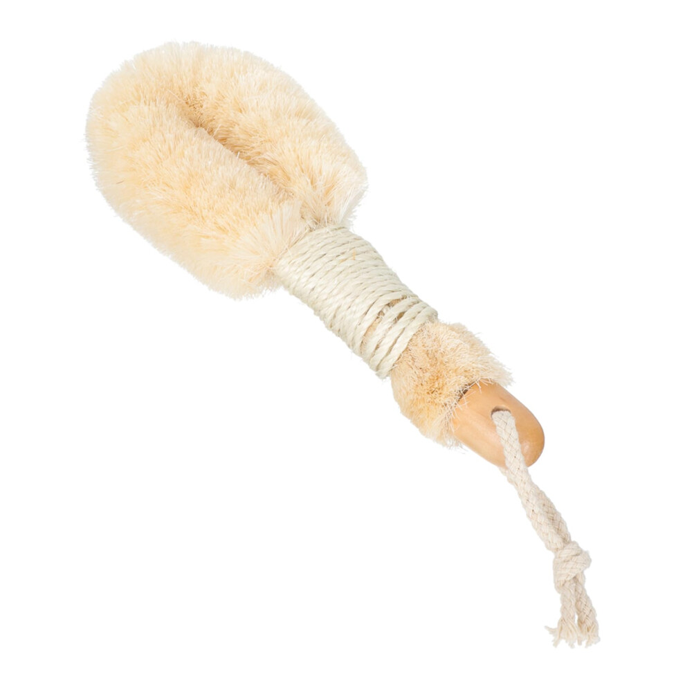 Bath Brush with Long Handle Body Scrubber for Back, Deep Cleansing and Gentle Exfoliation