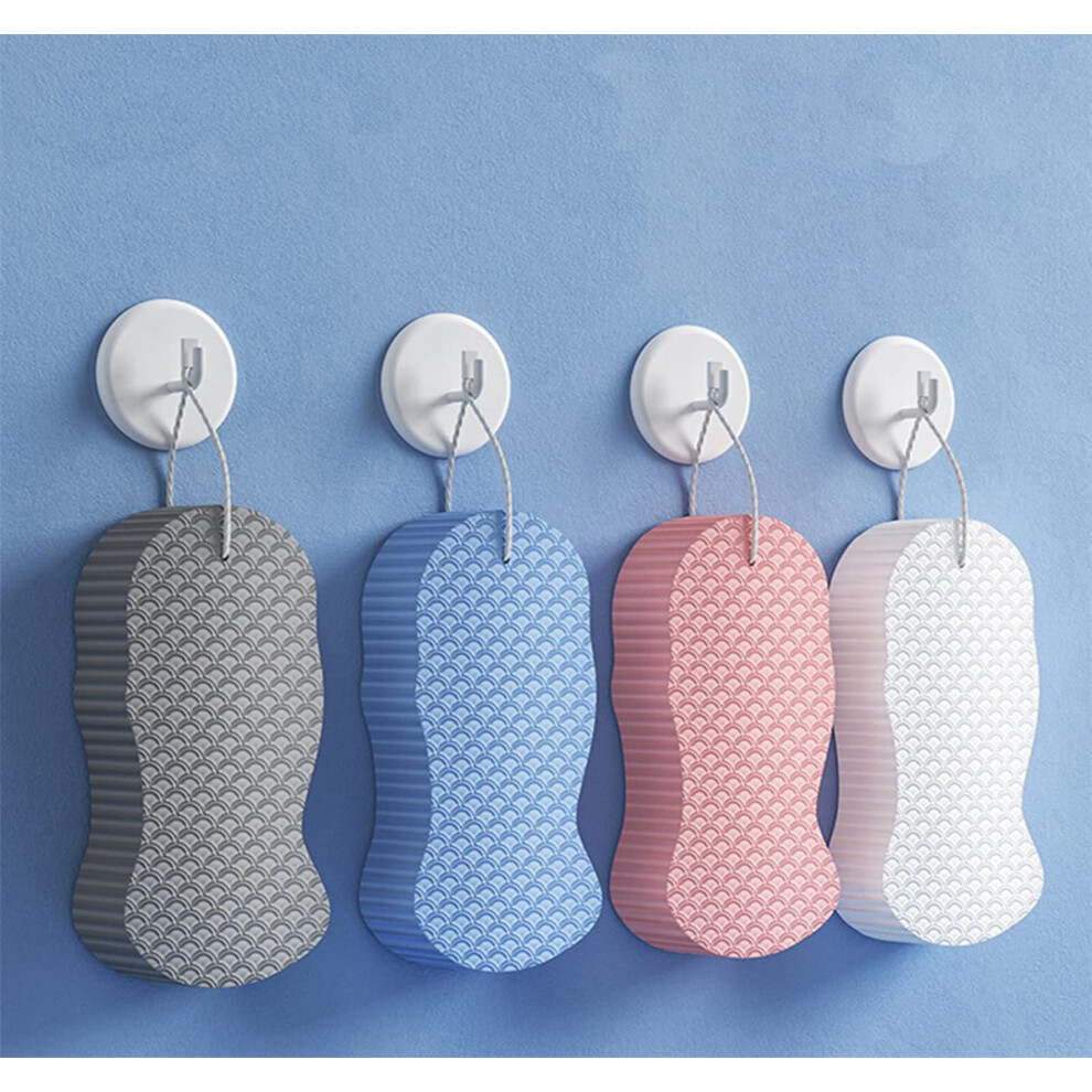Soft PVA Baby Bath Sponge Set, DualSided Exfoliating Body Sponge for Gentle Chemical Cleaning