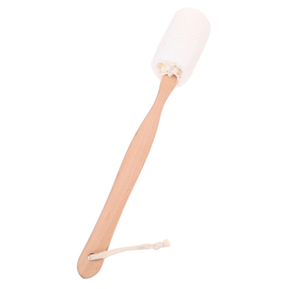 Loofah Back Scrubber with Ergonomic Long Handle, Exfoliating Shower Sponge for Body Cleaning, 2pcs