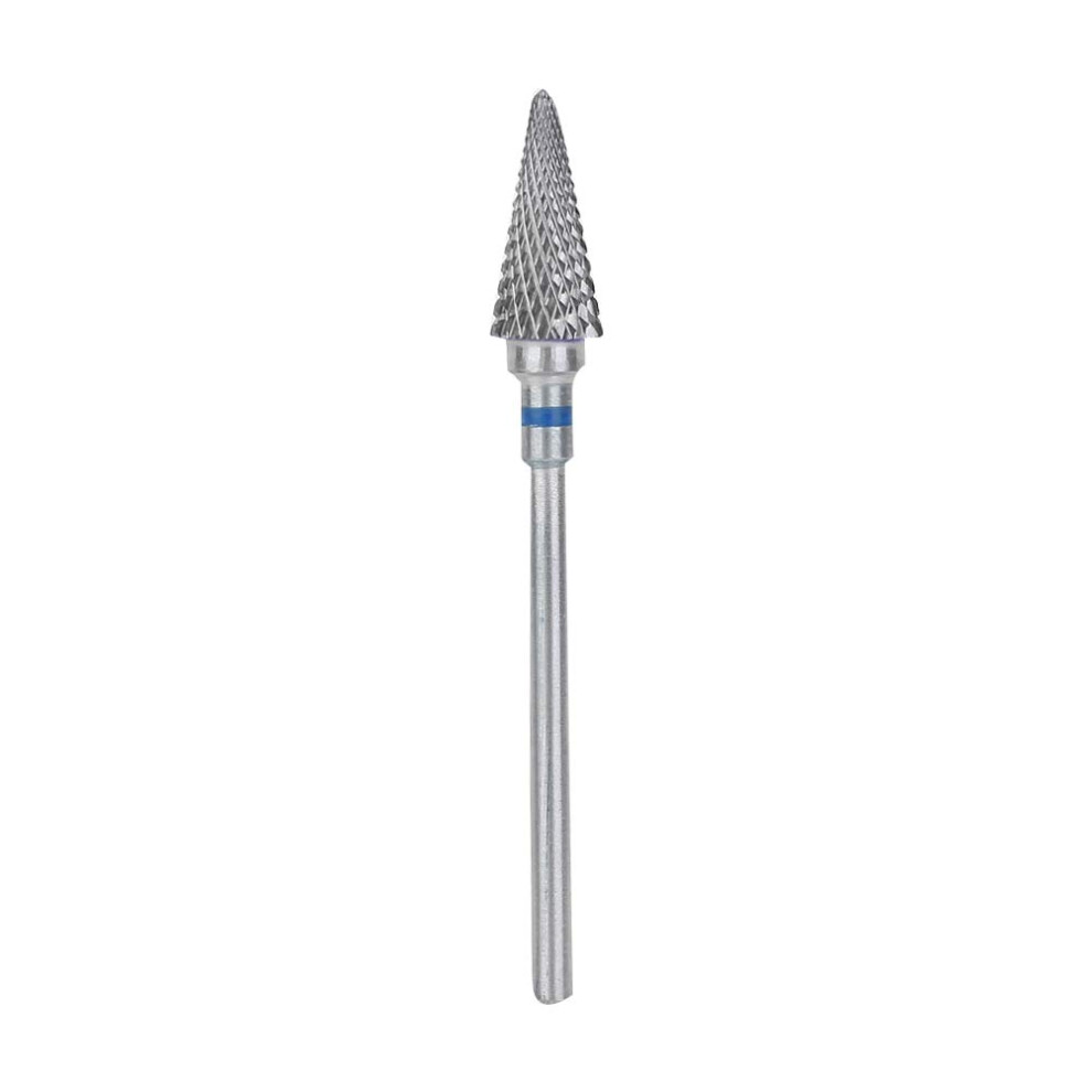 Tungsten Carbide Nail Drill Bit Blue Label for Acrylic Gel Removal and Fast Shaping