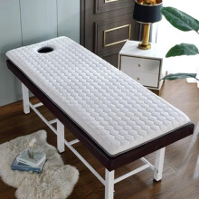 Massage Table Mattress Topper 60x190cm with Memory Foam, Ergonomic Support and NonSlip Straps