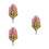-pack kunststoff mini-bäume für hausmodelle lagerstroemia- 2