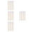 80Stk Bambus Sticks Beige Für Blumenverpackung, DIY 6