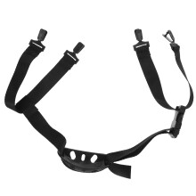 5Stk Verstellbarer Schutz Kinnriemen Kunststoff Für Helm Schwarz