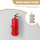 Fixation Extincteur Auto Nylon Grise Stable Élégante 4