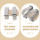 Fixation Extincteur Auto Nylon Grise Stable Élégante 6