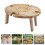 table basse extérieure pliante en bois pour camping voyage 8