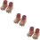 3Paires Rose Pour -Petits Antidérapantes Confortables 7