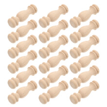 20 Pièces Balustres En Bois Non Fini Pour Pied De Lit 5,99 Cm