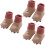 3Paires Rose Pour -Petits Antidérapantes Confortables 5