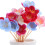 100 Pièces Pics À Cocktail Fleurs En Bois Pour Apéritifs 8