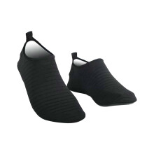1Paire Chaussettes Antidérapantes Silicone Noires Pour Yoga Et Fitness