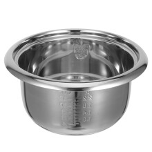 Cuiseur À Riz Cuve Intérieure En Acier Inoxydable 5 L Argent