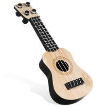 3Pièces Ukulélés Plastique Beige Jouets Musicaux Enfants Débutants