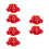 6Pièces Casquettes Fraise Bébé Anti- Mode 8