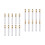 20 Pièces 5 Ml Flacons Vides Pour Gloss À Transparent Et 4
